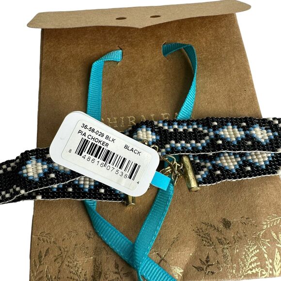 Shiraleah PIA Beaded Choker Necklace - Picture 4 of 6